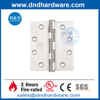 SUS201 UL Listed Fire Rated Heavy Duty Butt Hinge-DDSS008-FR