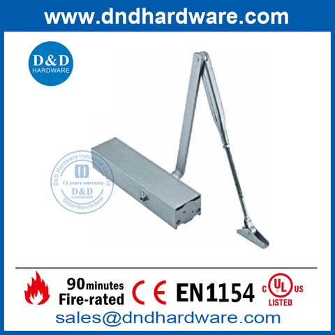 180 Degree Security Aluminium Hydraulic Wood Door Closer-DDDC012