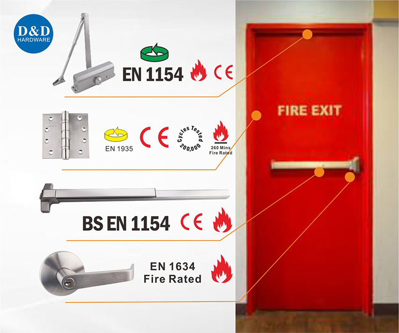 building fire escape door hardware