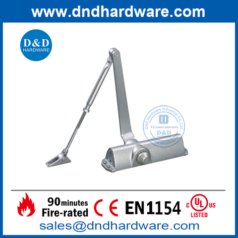 BS EN1154 Fire Proof Hydraulic Automatic Quiet Door Closer-DDDC007