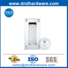 Square Corner Flush Handle Bathroom Cabinet Handle in SS304-DDFH010