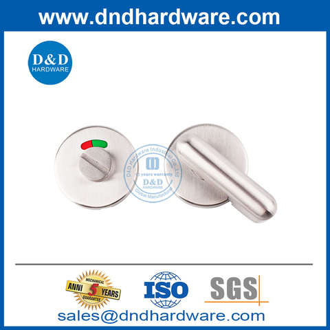 Stainless Steel Disable Thumbturn and Release with Indicator for Door-DDIK003