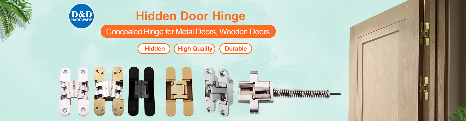 hidden door hinges