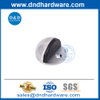 Zinc Alloy Half Moon Satin Chrome Outdoor Door Stop-DDDS004