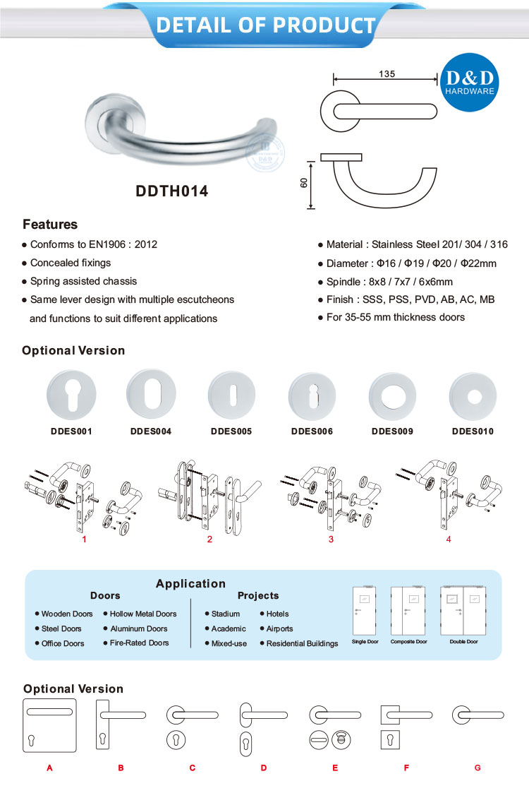 European Door Handles 