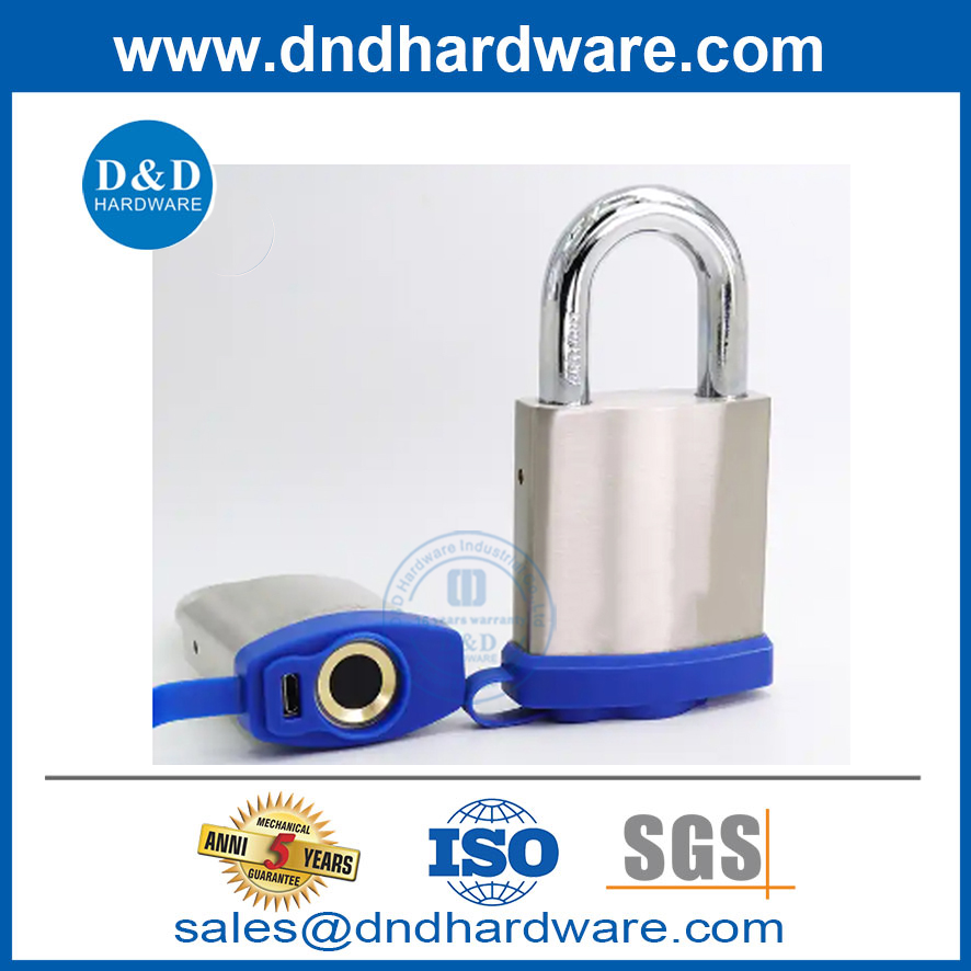 Functional Security Anti-Cut /Anti-Saw/Anti-Hammer Smart Fingerprint Padlock -DDPL012