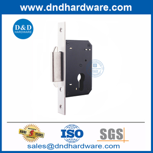 Stainless Steel Hook Mortise Lock Wooden Sliding Door Lock with Key-DDML031-B