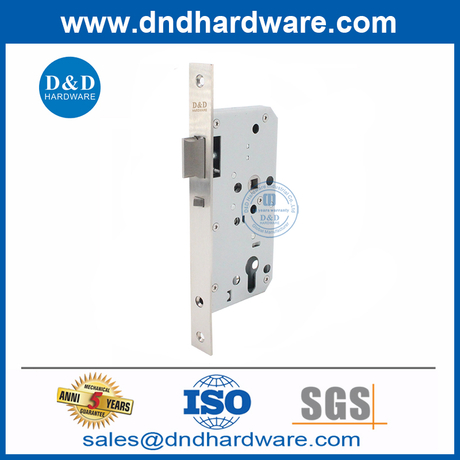Factory Price High Security SS304 Door Mortise Lock Classroom Style Door Lock -DDML015
