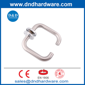 EN1906 European Room Door Lever Handles Interior on Rose-DDTH001