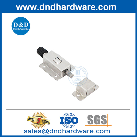 Door Surface Bolt Hardware Stainless Steel Barrel Slide Bolt-DDDB026