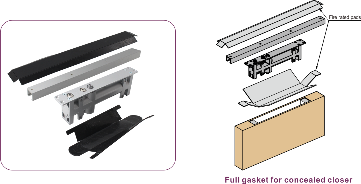 Intumescent Pads & Gasket