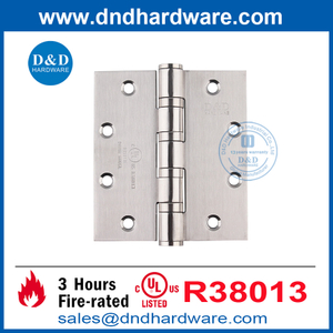 UL Listed Fire Rated 4.6mm Thickness Heavy Duty Door Hinge-DDSS008-FR-5x4.5x4.6