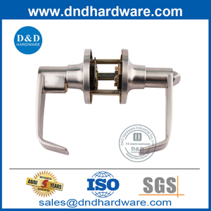 Good Price Silver Color Tubular Lever Lock Set for External Door-DDLK096
