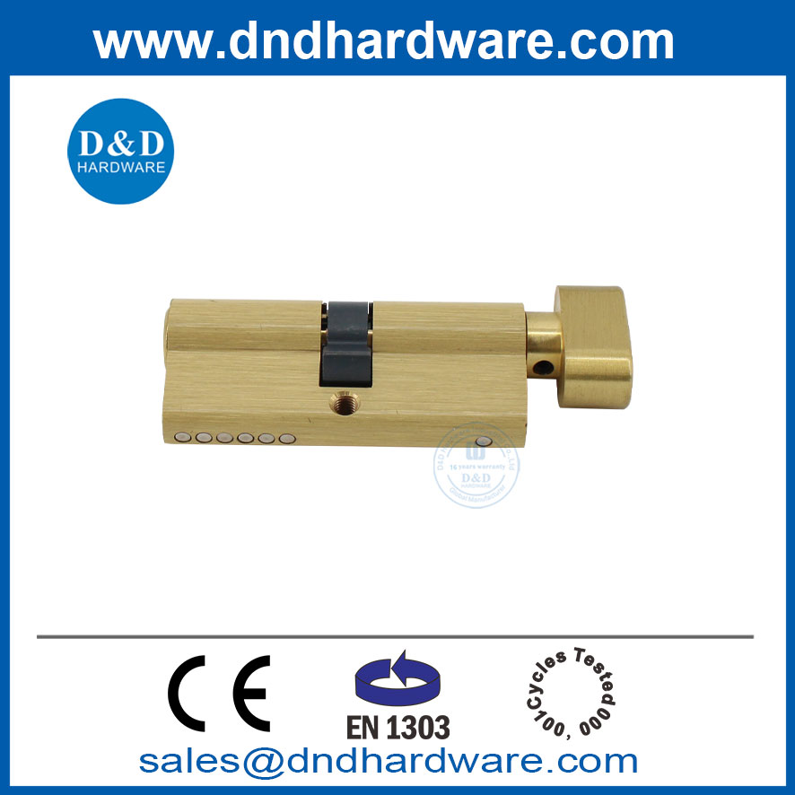 High Quality Safety European Standard EN1303 Mortise Door Lock Brass Cylinder-DDLC004