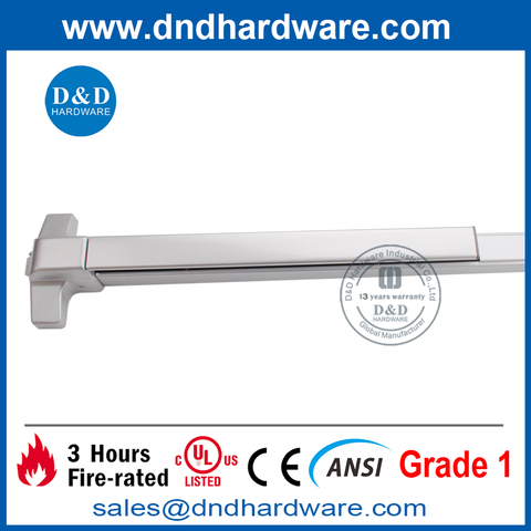 ANSI Grade 1 UL Steel Fire Escape Door Security Push Bar-DDPD023