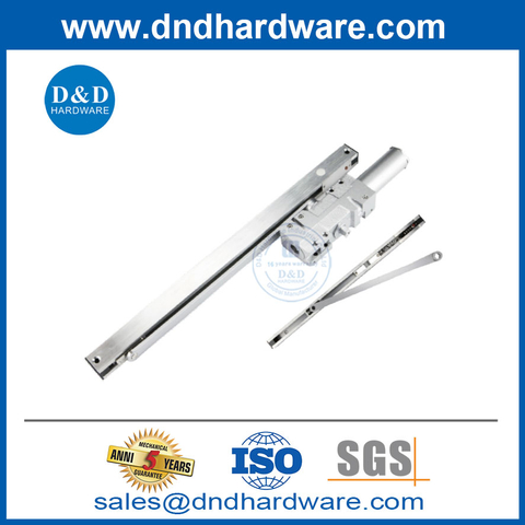 Residential Door Closer Cast Iron Electric Slide Arm Sliding Door Closer-DDDC048
