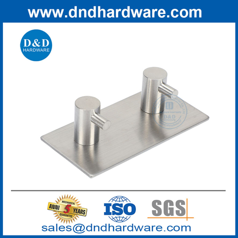 Self Adhesive Kitchen Bathrooms Robe Towel Sticky Wall Toilet Waterproof Hooks-DDTC011