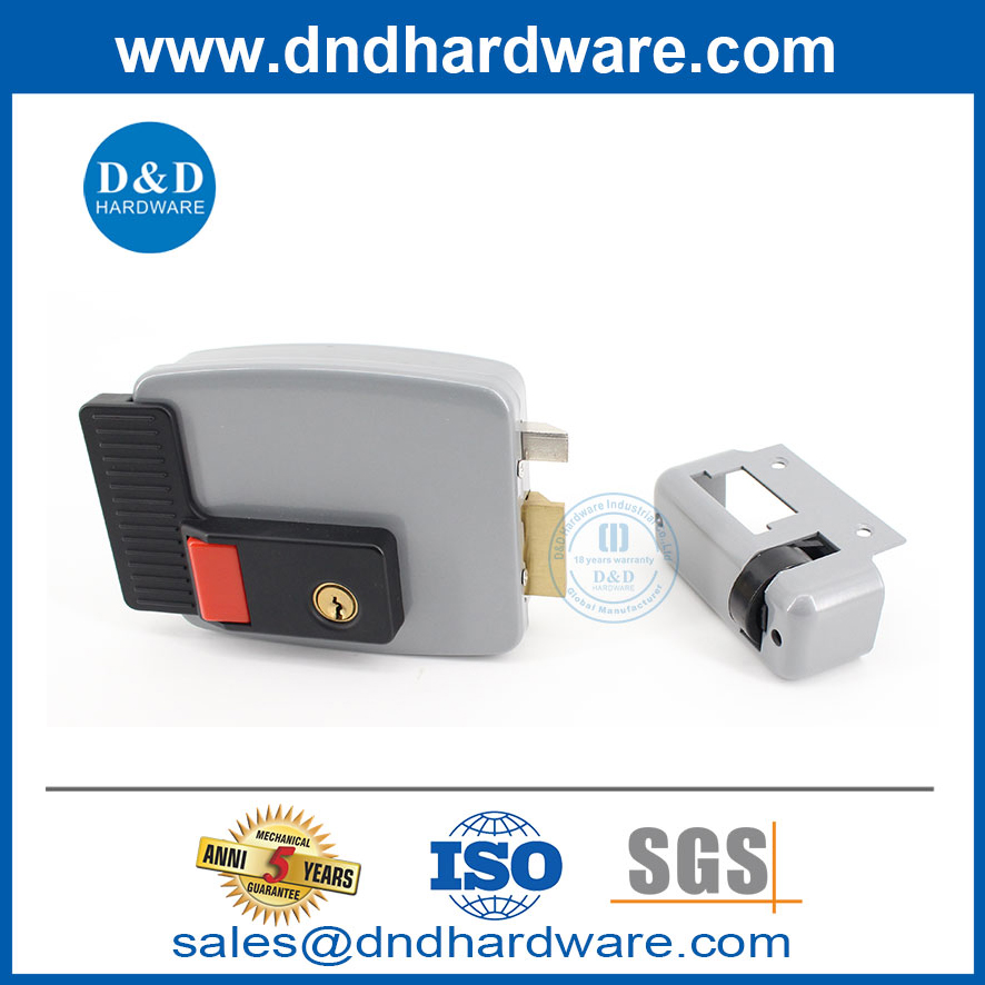 Smart Door Access Control Safety Anti-Theft Apartment Cylinder Rim Locks-DDRL034