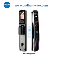 3D Face Recognition Digital Smart Combination Fingerprint Door Lock with Camera-DDEL014