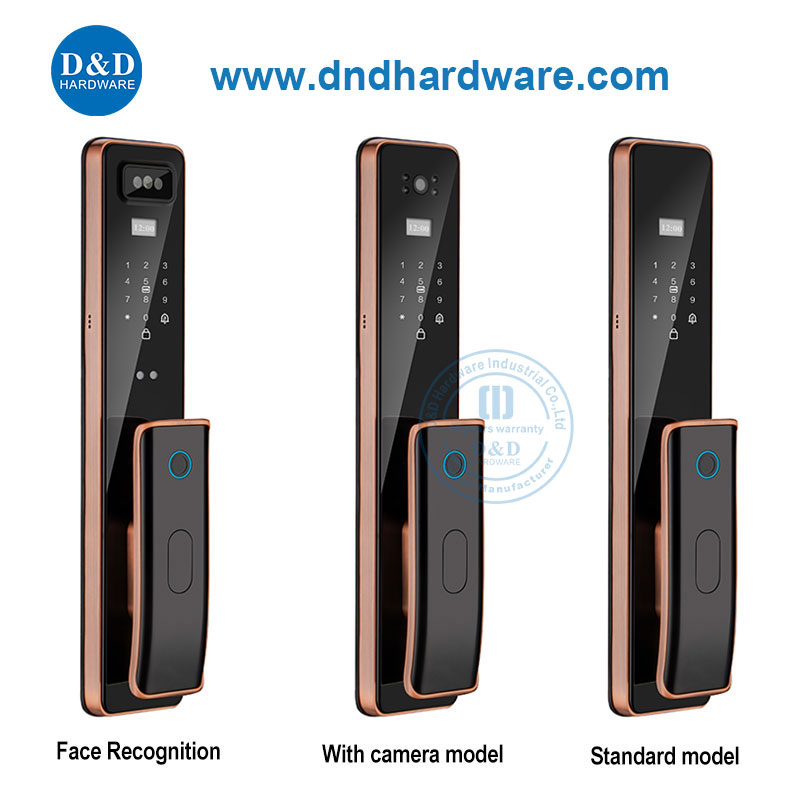 Digital Electronic Fingerprint Remote Control Smart Door Lock with Camera-DDEL011