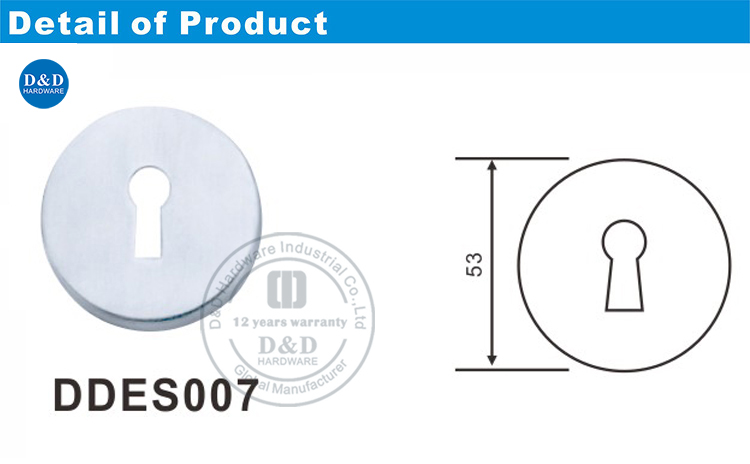 Keyhole Escutcheon