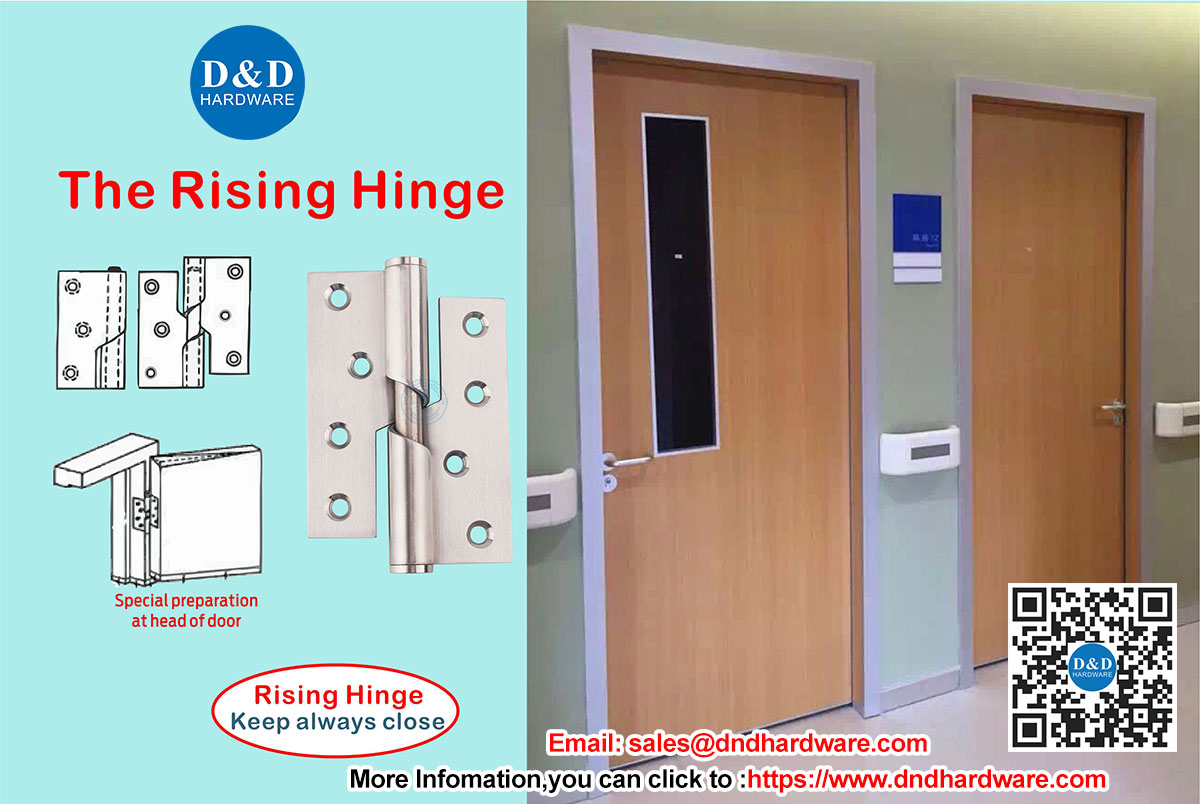 How does a rising butt hinges work?