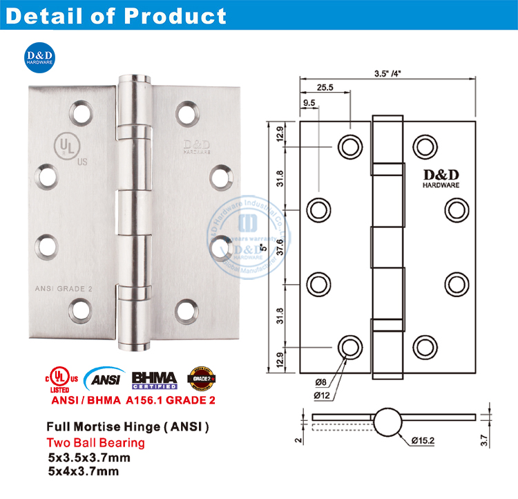 Fire Door Hinges