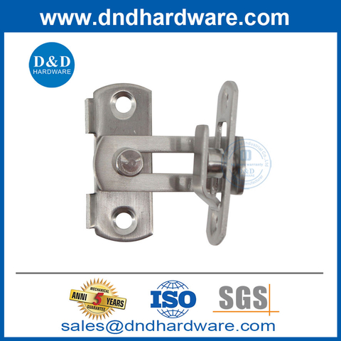 Crank Type Hotel Home Security Door Guard Lock in Stainless Steel Material-DDDG015