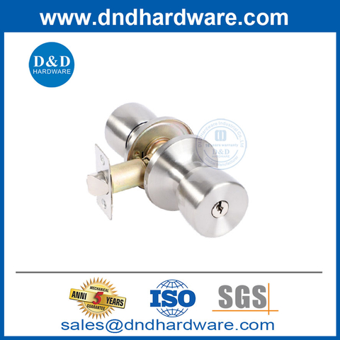 Entry Door Double Locksets Stainless Steel Security Door Lockset-DDLK004