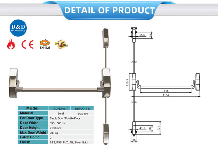 panic cross bars