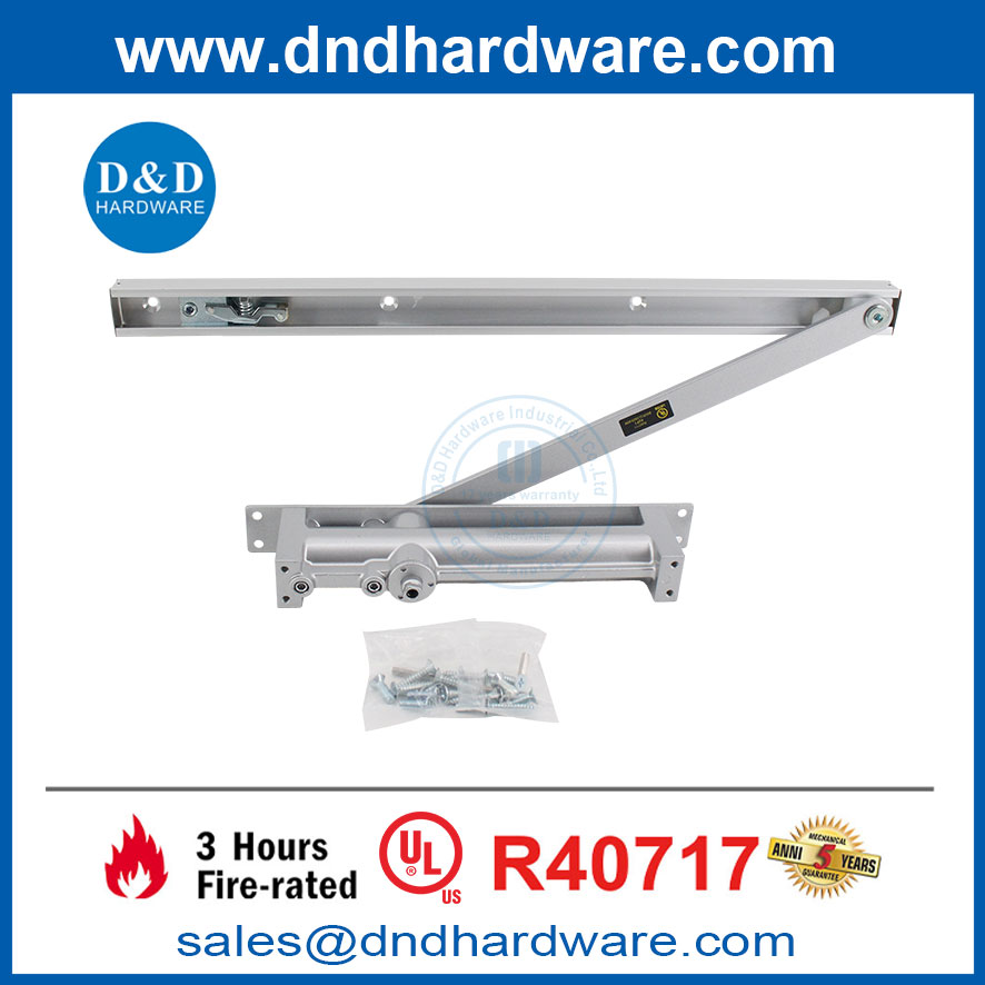 Silent door closer