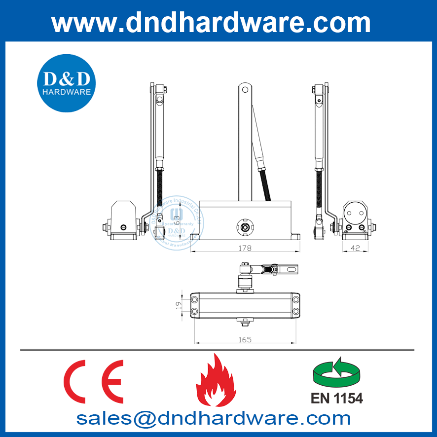 EN1154 Door Closer