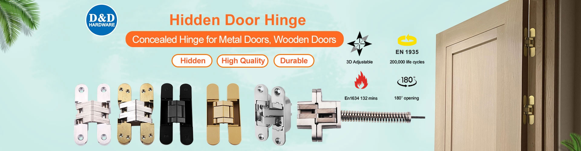 hidden door hinges