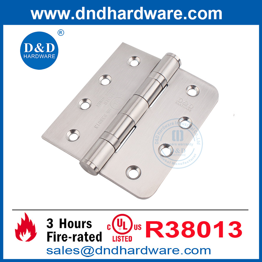 Silver Door Hinge