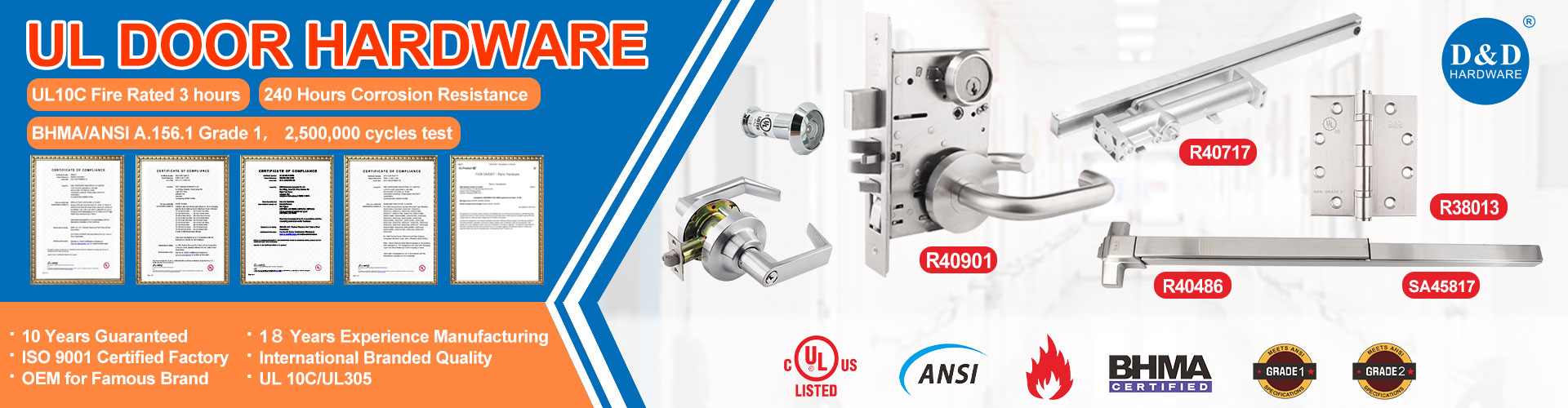 UL Door Hardware