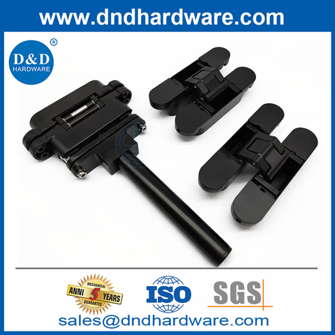 black concealed hinges