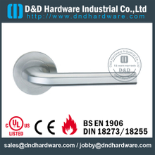 Antirust popular exit type solid lever handle for Wooden Door- DDSH056 