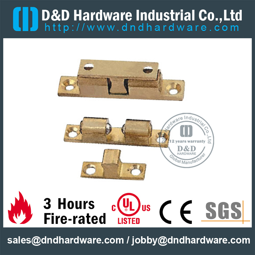 Solid Brass Adjusting Spring Ball Catch for Bedroom Door-DDBC001