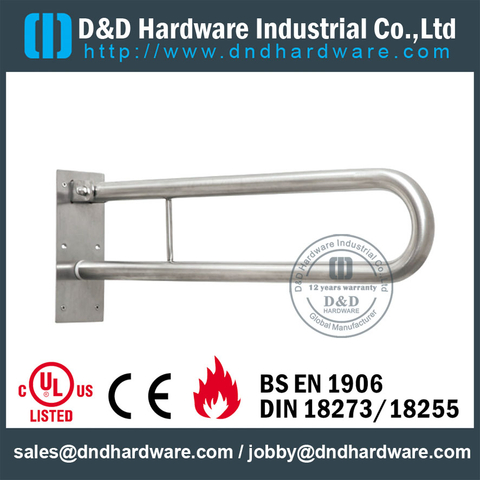 Heavy Duty Stainless Steel 304 Disabled Safety Grab Bar for Hosptial Bathroom -DDTH038