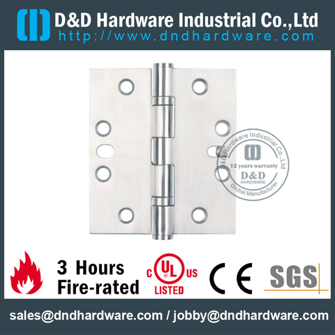 SS201 AB Security Hinge for Metal Door-DDSS015-B 