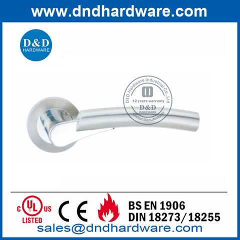 Special Custom SUS304 External Lever Door Handle-DDSH017