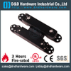 180 degree Black Sanding lid heavy duty 3D Adjustable Concealed Hinge for metal door-DDCH008-G40