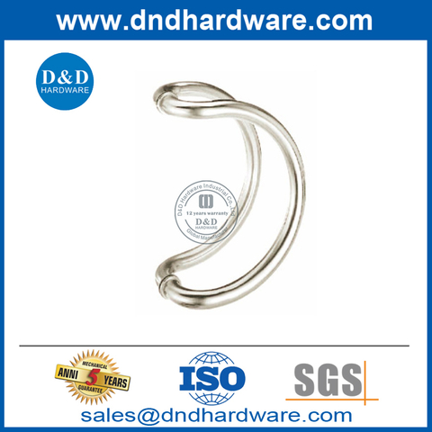 Custom Stainless Steel Commercial Glass Door Pull Handle-DDPH006
