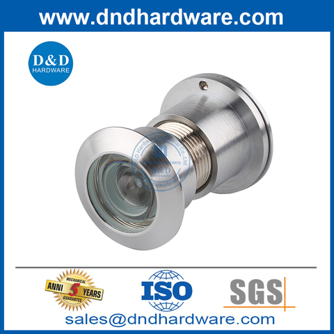 200 Degree Wide Angle Zinc Alloy Door Peephole Viewer with Cover-DDDV003