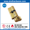 Solid Brass Stain finish thumb turn cylinder for Washing Door-DDLC007