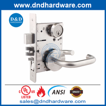 Stainless Steel 304 Dormitory Door Lock UL ANSI Grade 1 Deadbolt Lock for Apartment-DDAL20 F20