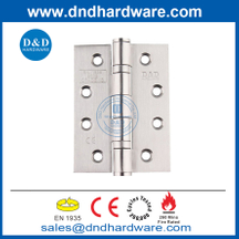 CE Mark SS304 Doubie Ball Bearing Wooden Door Hinge- DDSS001-CE-4X3X3