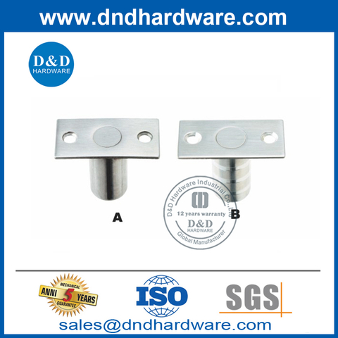 Dust proof strike with plate