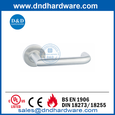 Stainless Steel Lever Handle for External Door-DDTH018