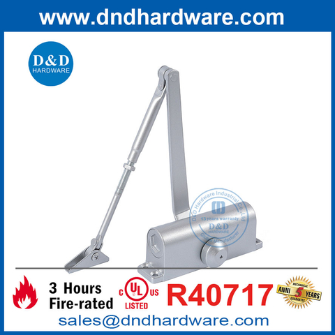 UL Listed Two Speed Adjustable Fire Rated Entrance Door Closer for Double Door-DDDC036